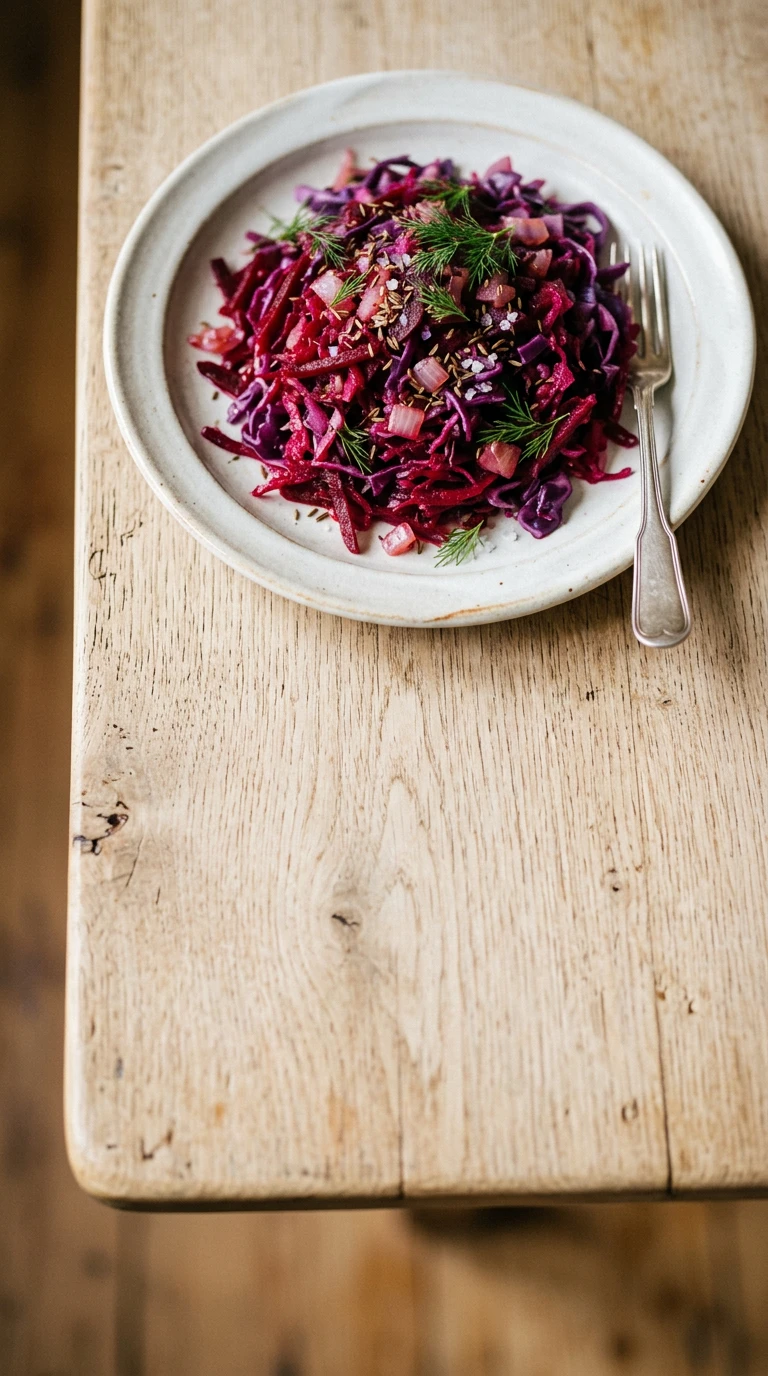 Beetroot & Red Cabbage Sauerkraut