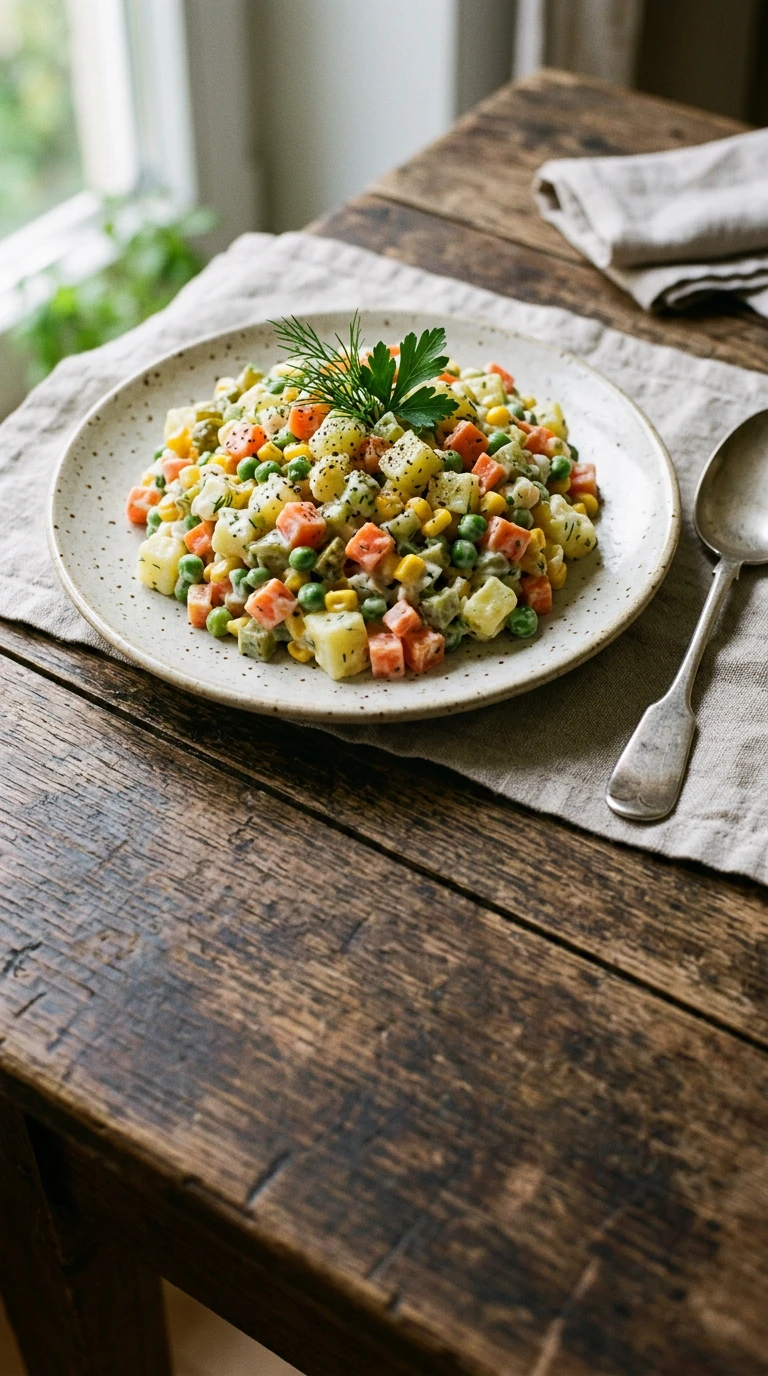 Russischer Salat (Olivier-Salat)