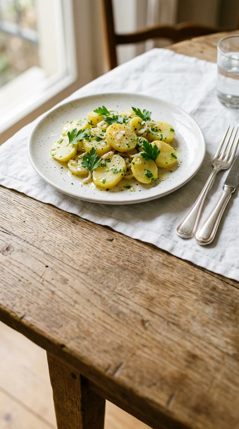 Salade de pommes de terre à la Parisienne