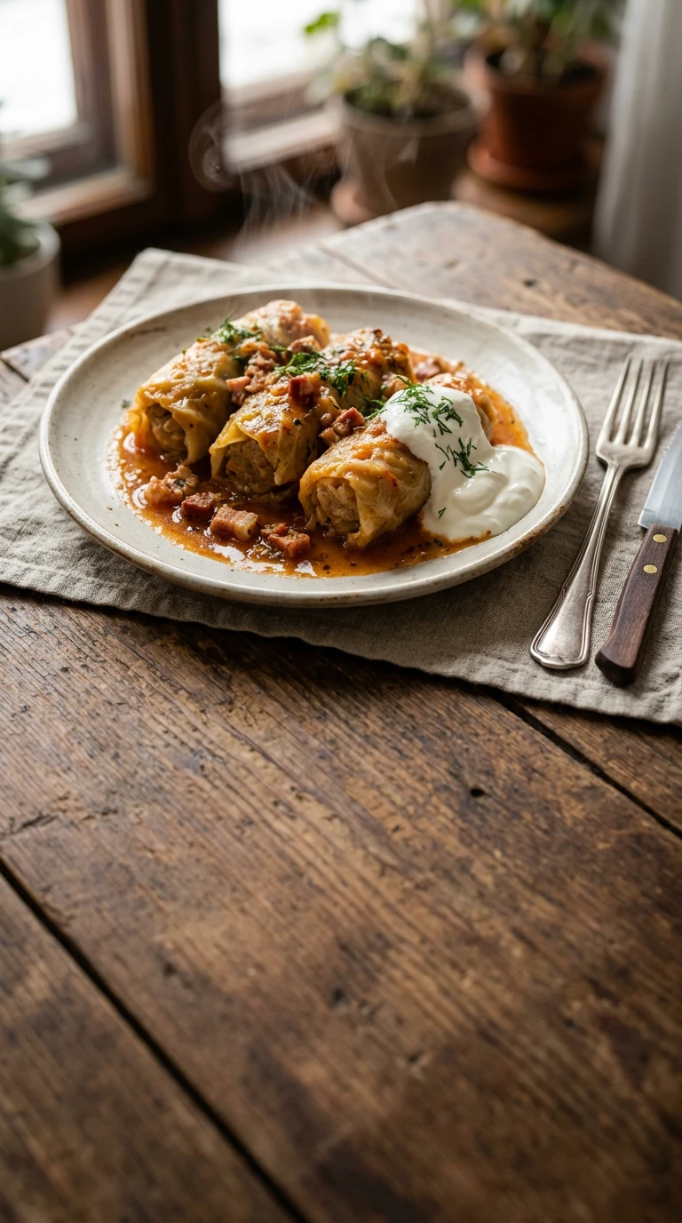 Sarmale (chou farci roumain)