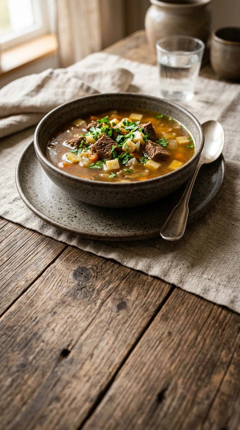 Quick Beef Soup