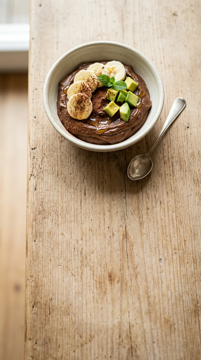 Schokoladen-Avocado-Mousse