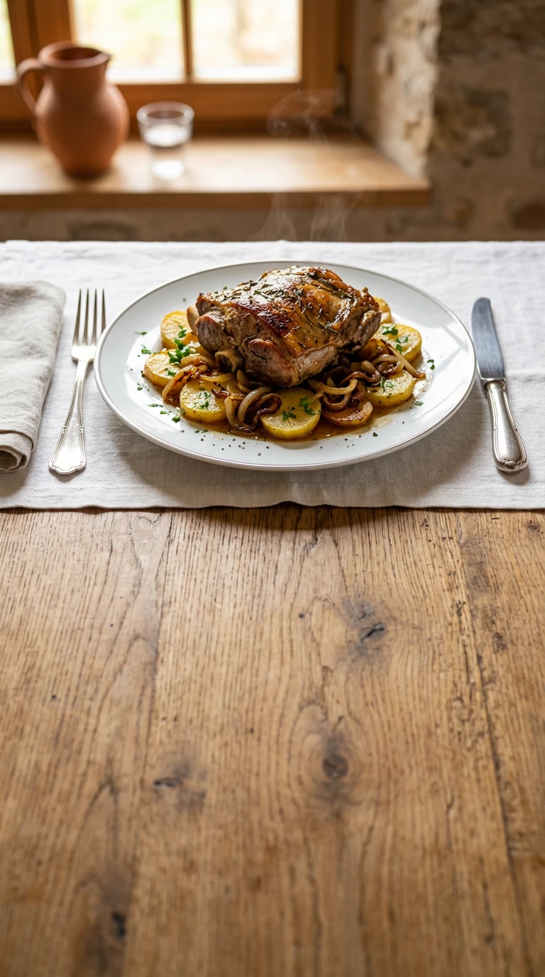 Schulter nach Bäckerart (Épaule boulangère)