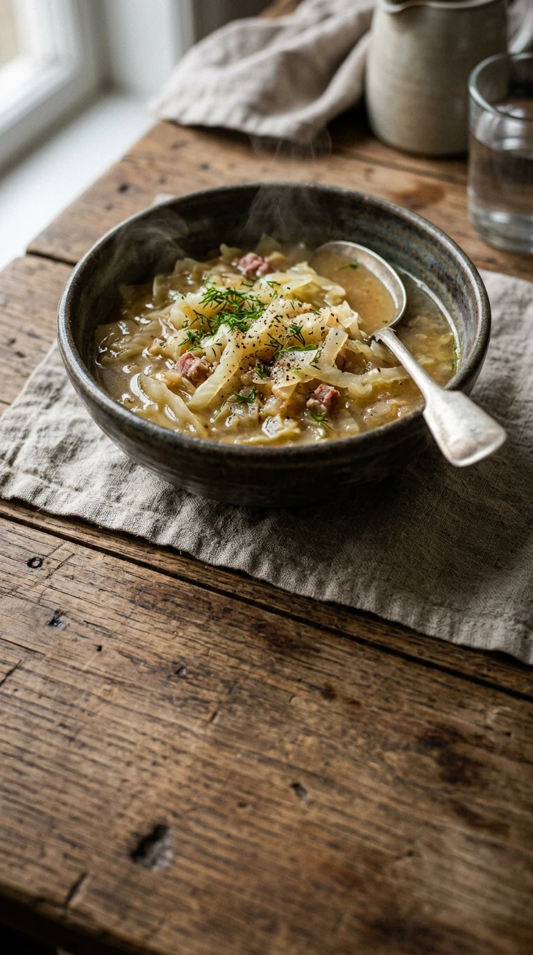 Swedish Cabbage Soup (Kålsoppa)