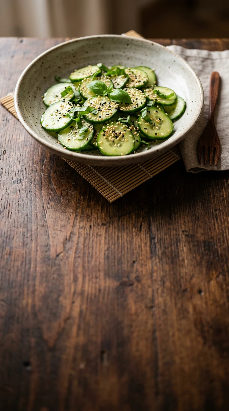 Sesame Cucumber Salad
