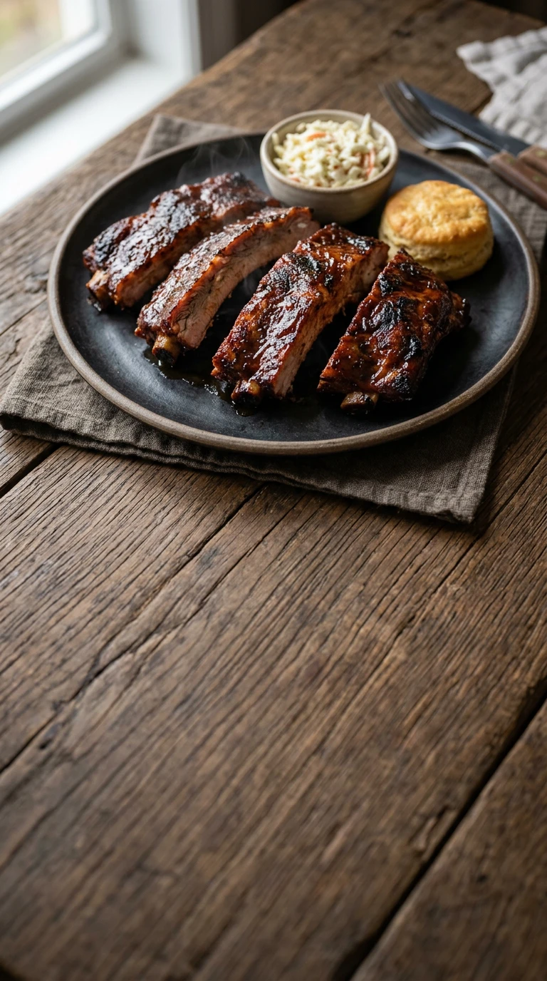 Côtes levées barbecue du Sud