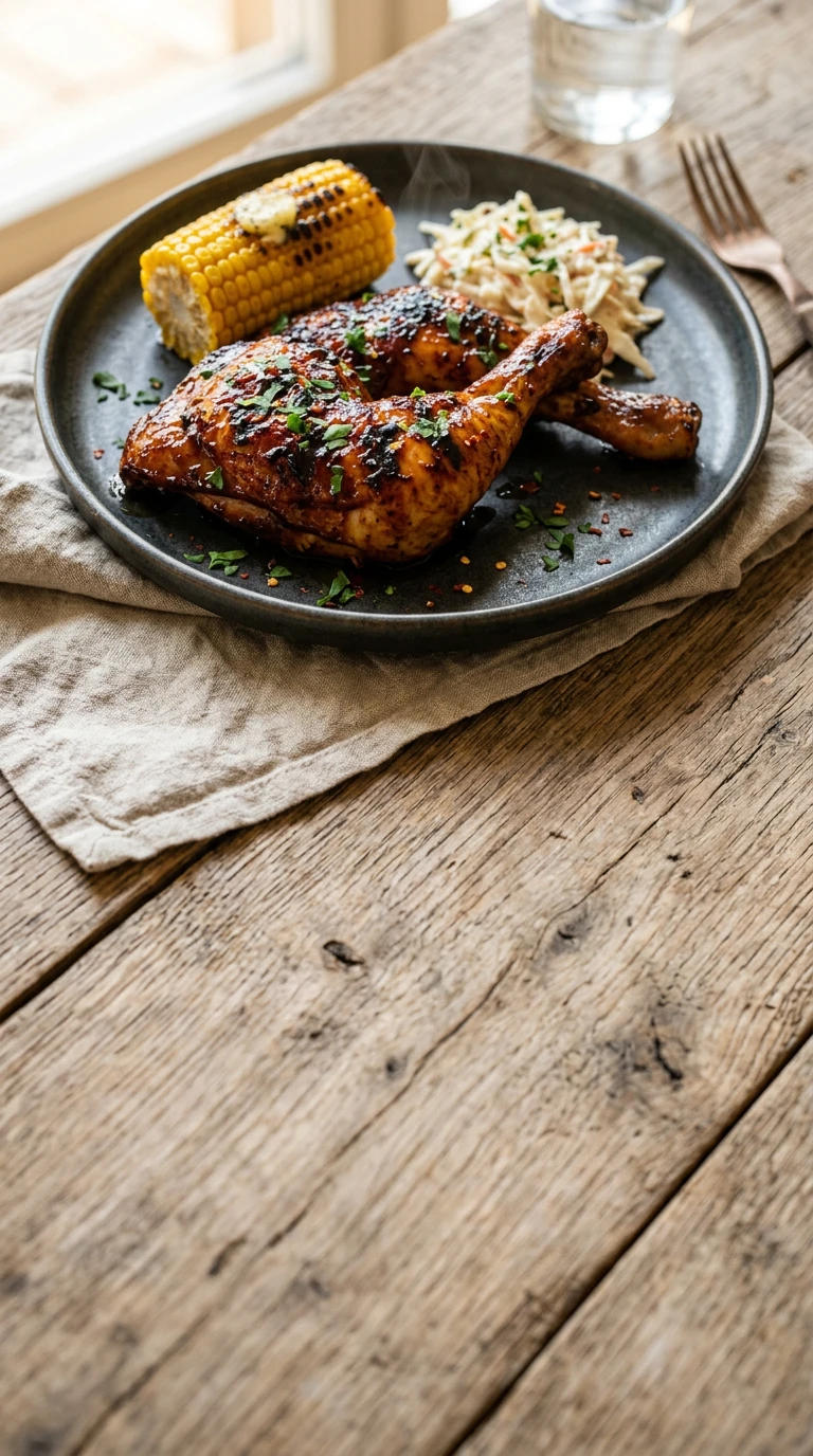 Poulet Barbecue au Sirop d'Érable