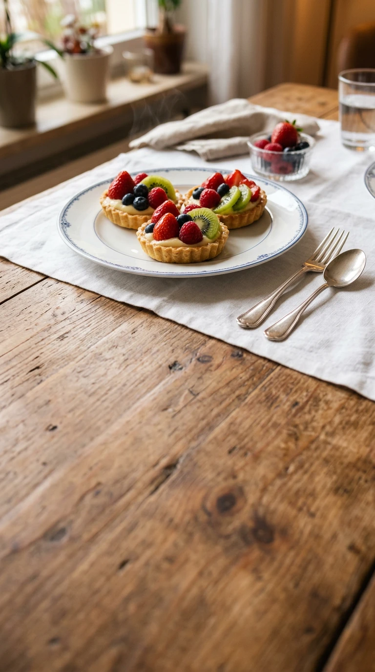 Tartes de fruits à l'Anglaise