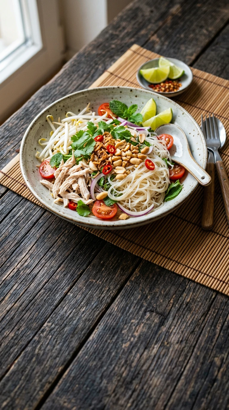 Thai-Reisnudel-Salat
