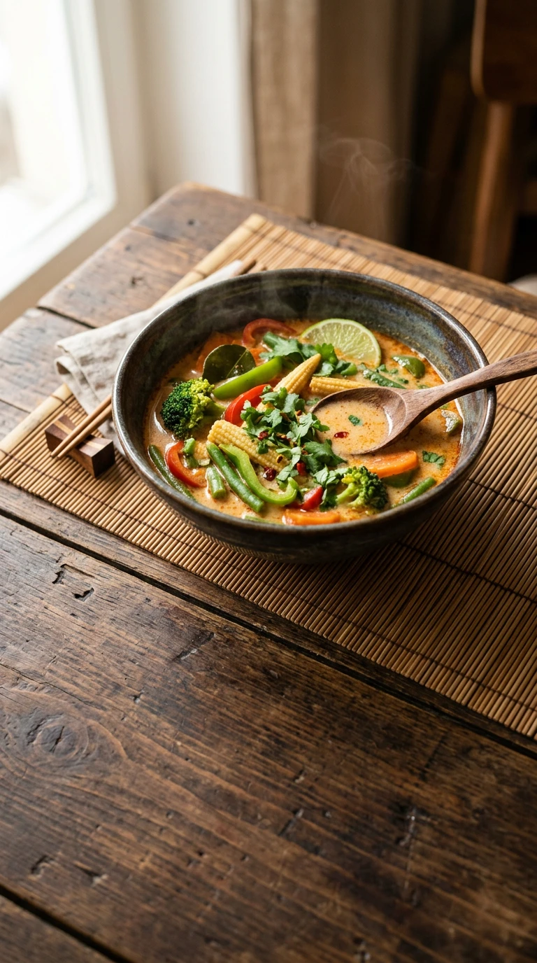 Thai coconut & veg broth