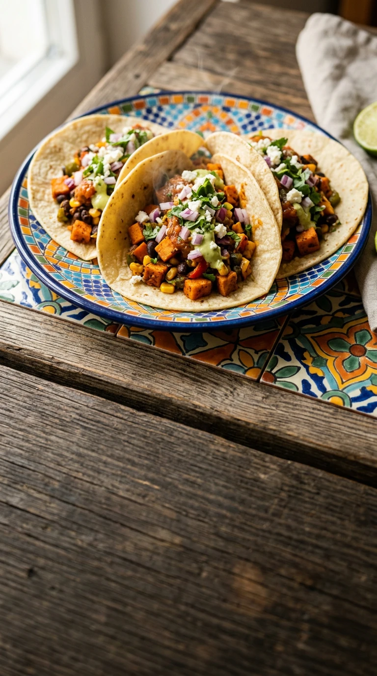 Vegetarian Soft Tacos