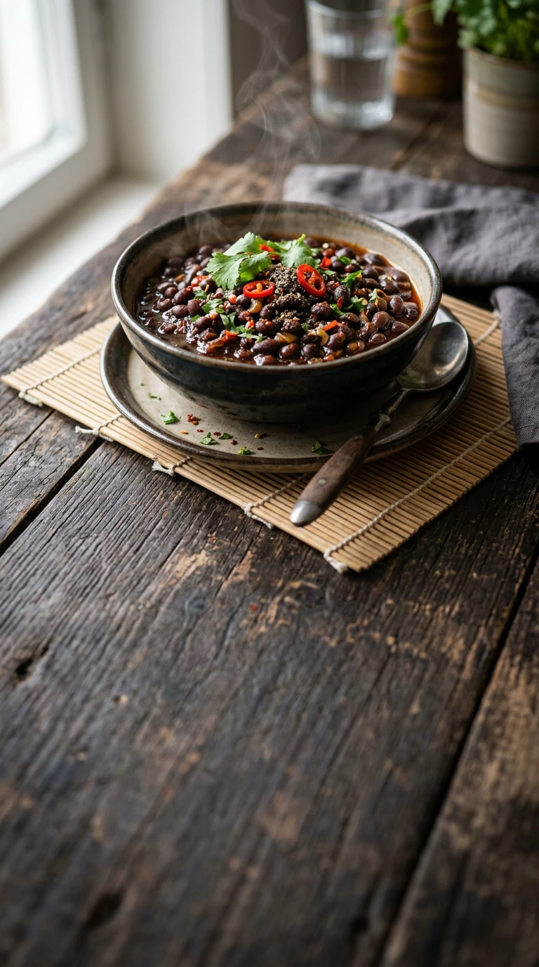 Spicy Black Beans