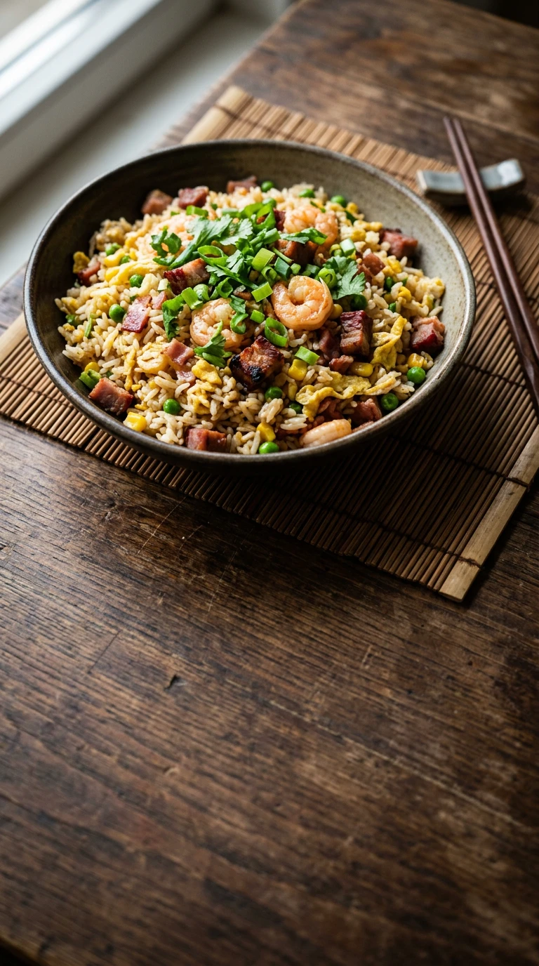 Riz sauté Yeung Chow