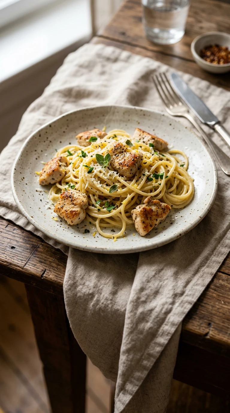 Lemon Chicken Pasta