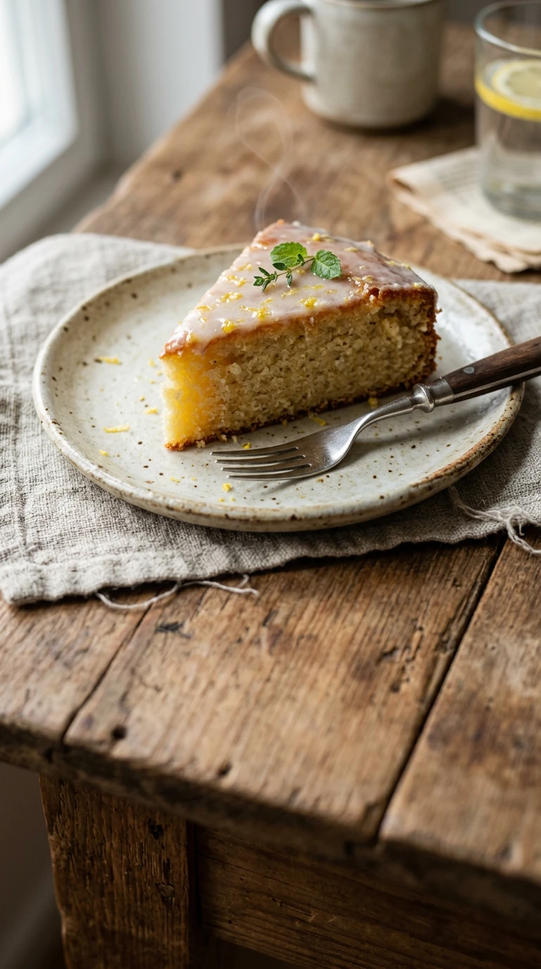 Zitronen-Torte mit Guss