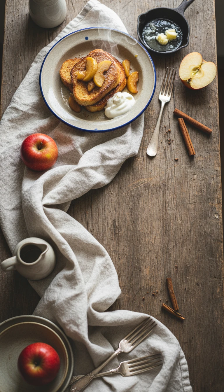 Armer Ritter mit Apfel-Zimt