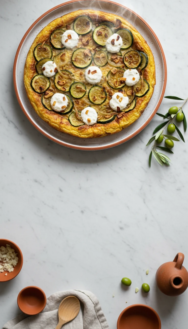 Frittata Mit Zucchini Und Ricotta