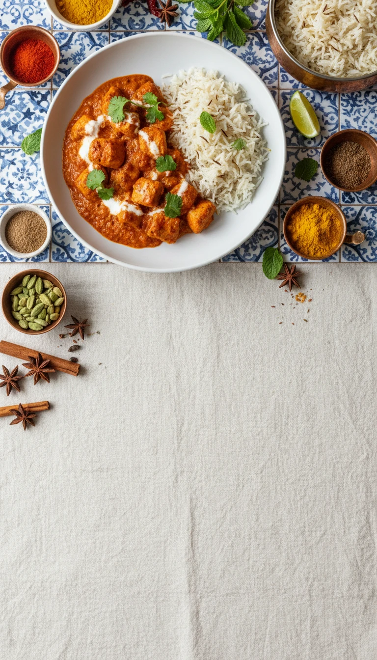 Chicken Tikka Masala with Jeera Rice