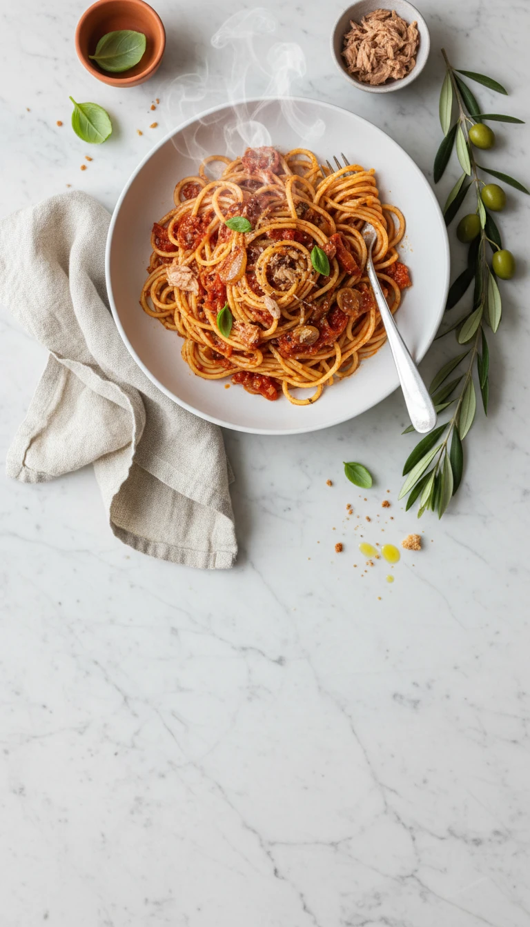 Pasta al Pomodoro avec Thon