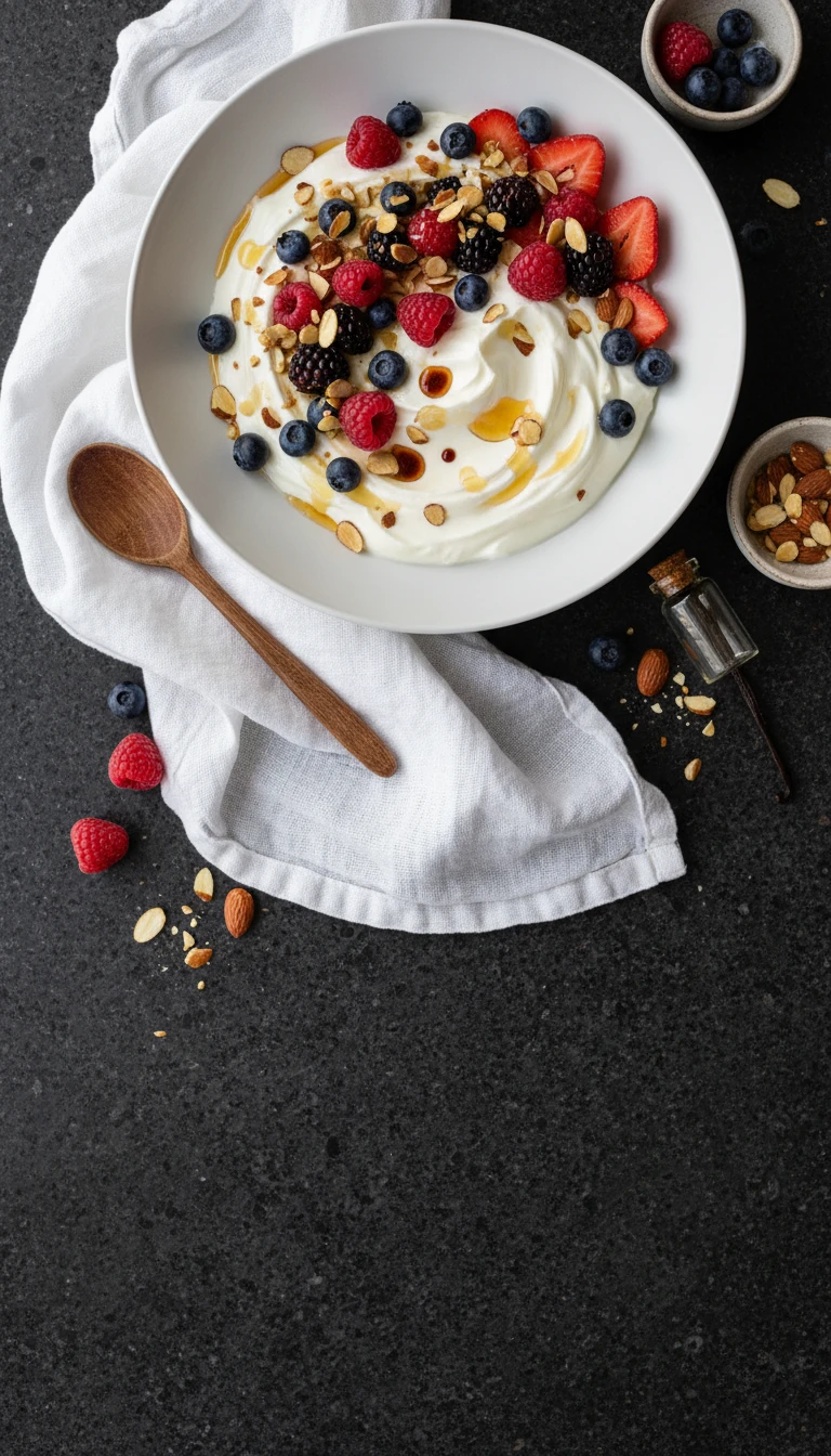 Bowl de Skyr aux Baies et Amandes