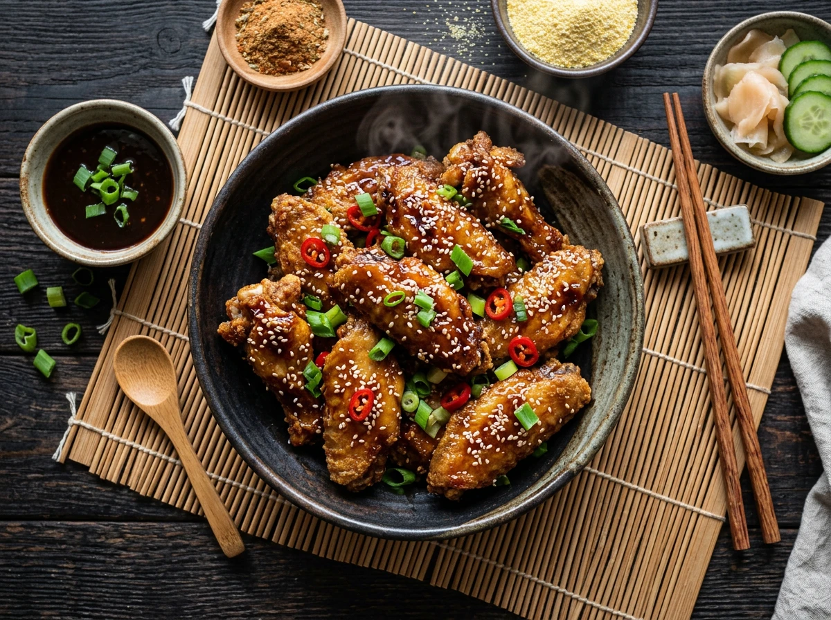 Asiatische Hähnchenflügel (Asian Style)