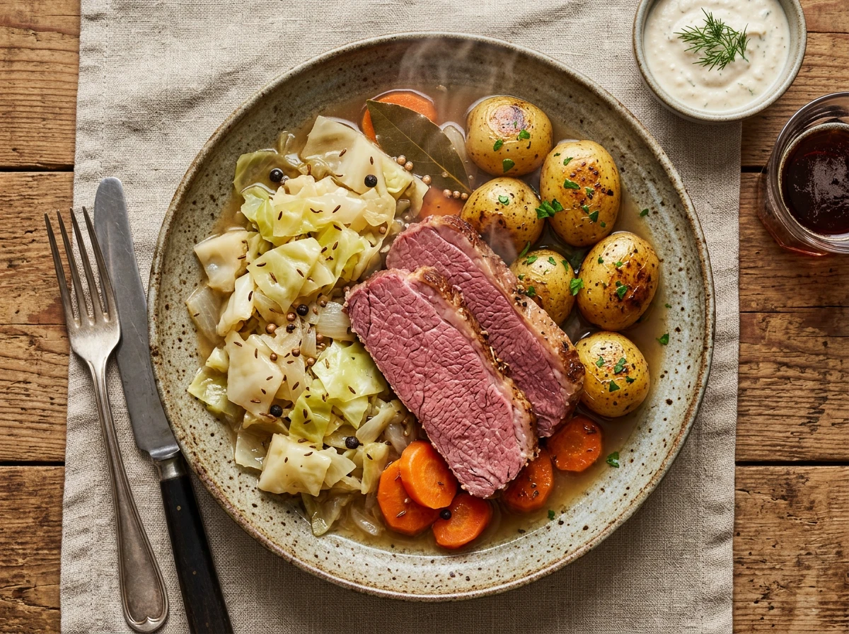 Corned Beef und Kohl