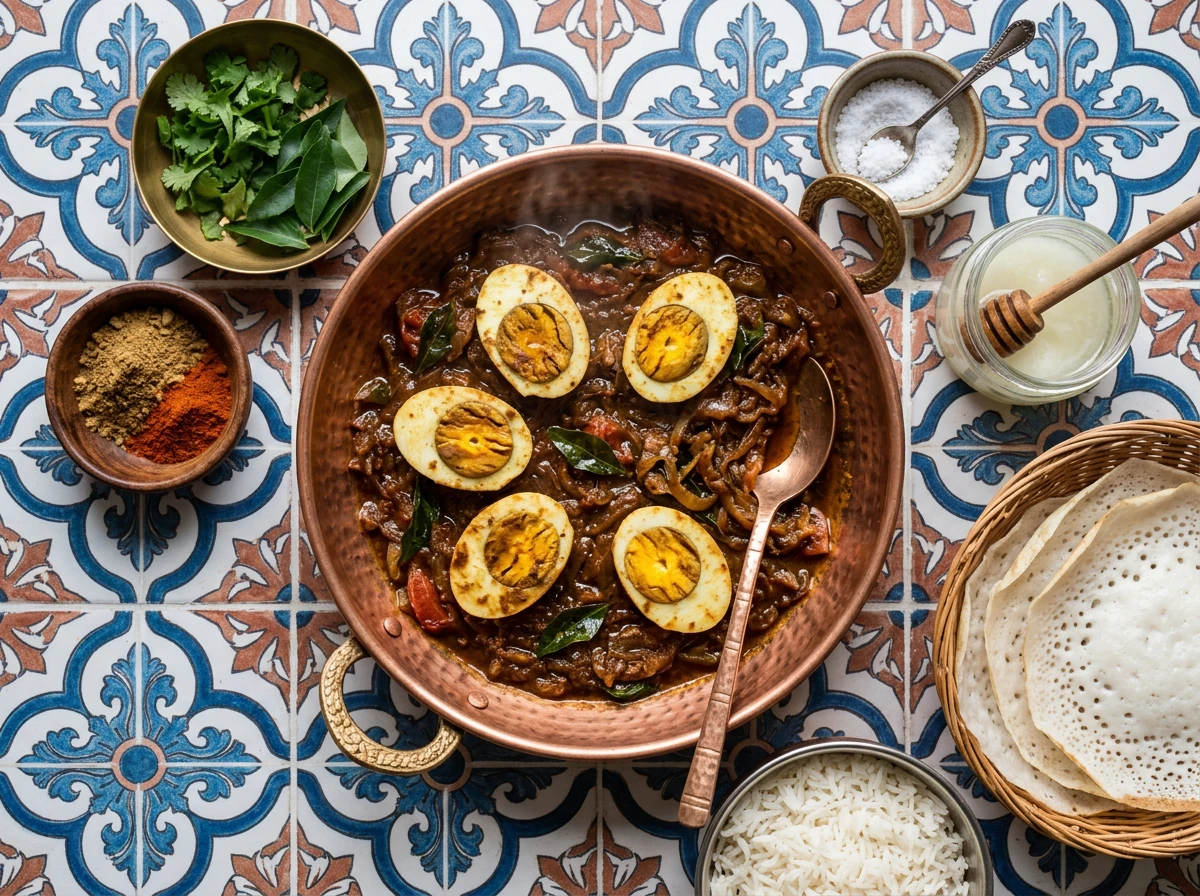 Egg Roast (plat d'œufs indien)