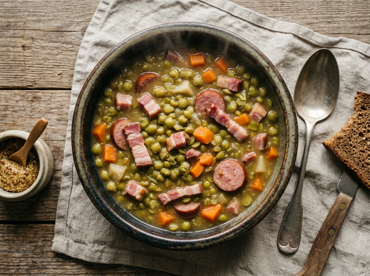Erwtensoep (Spalterbsensuppe)
