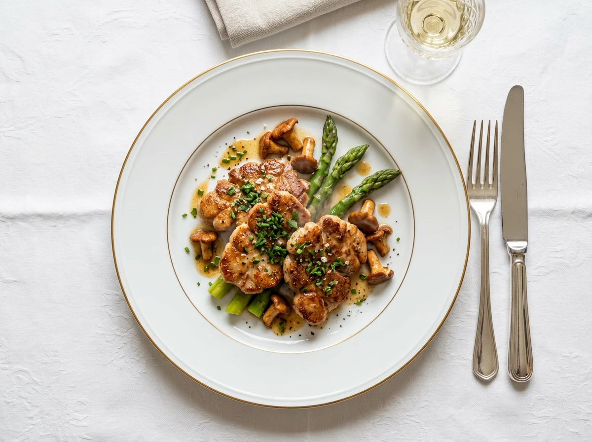 Escalopes de ris de veau (Kalbsbries-Eskalopps)