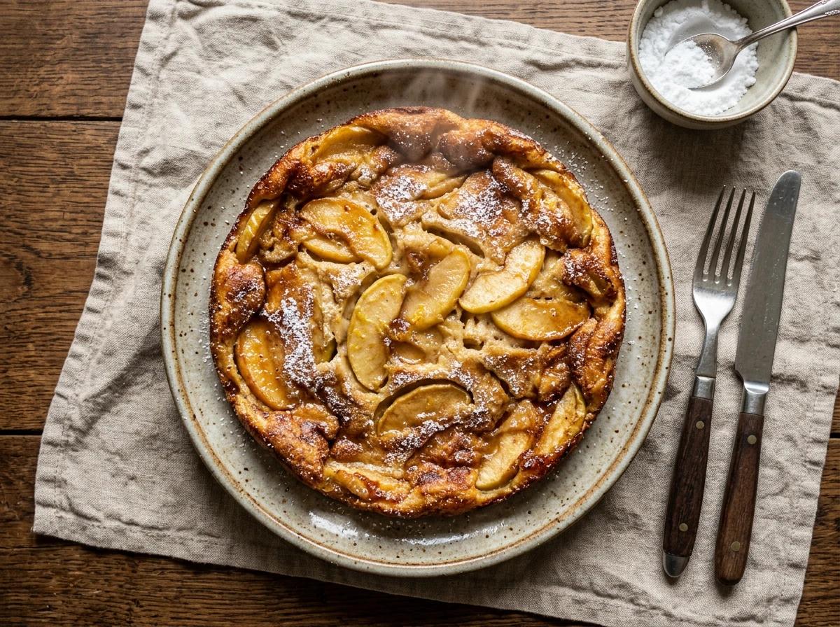 Feiner Apfelpfannkuchen