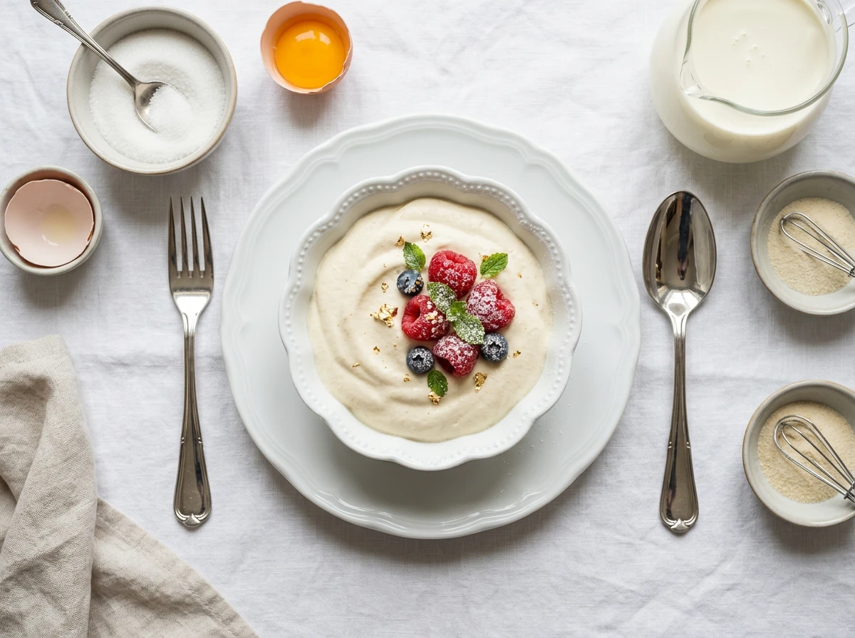 Gefrorene Crème-Mousse (Mousse glacée à la crème)