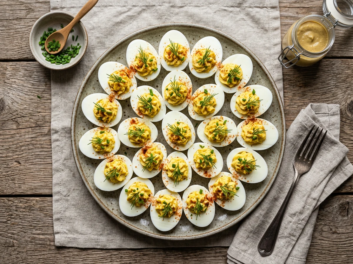 Gefüllte Eier (Deviled Eggs)