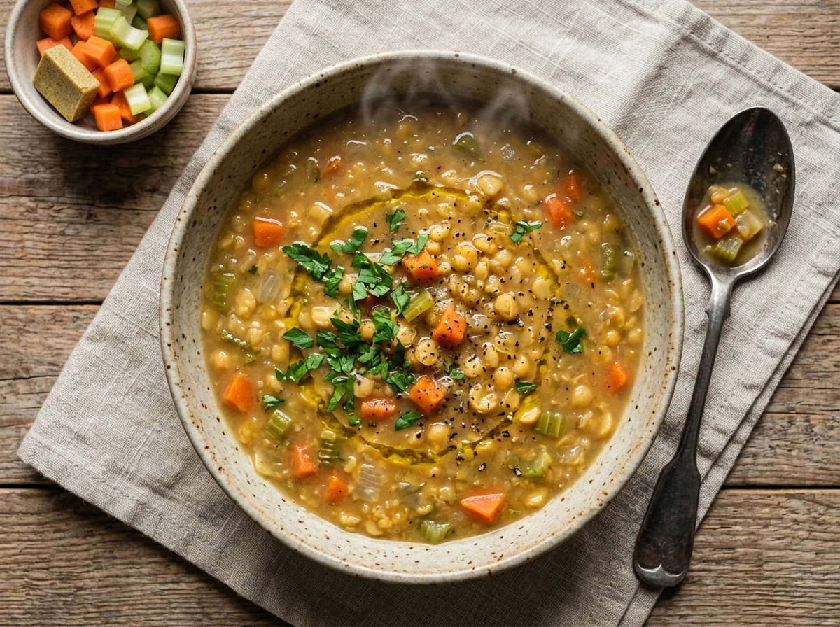 Gelbe Spalterbsensuppe