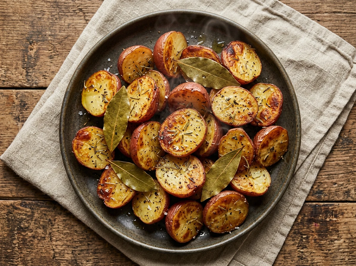 Geröstete rote Kartoffeln