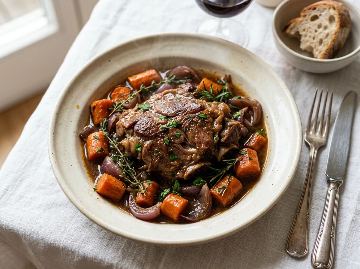 Braised Lamb Shoulder