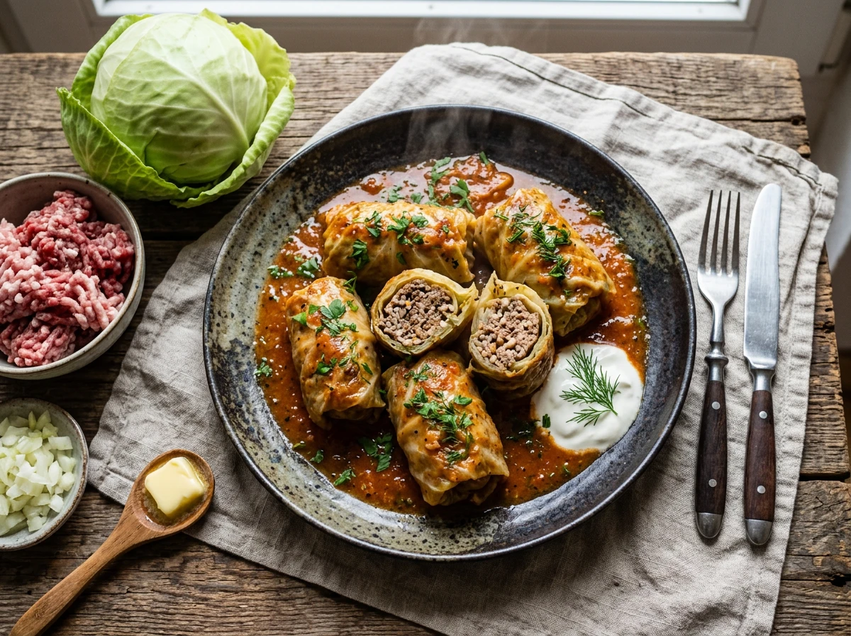 Golabki (Kohlrouladen)