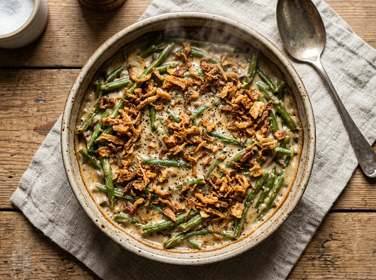 Grüne-Bohnen-Auflauf