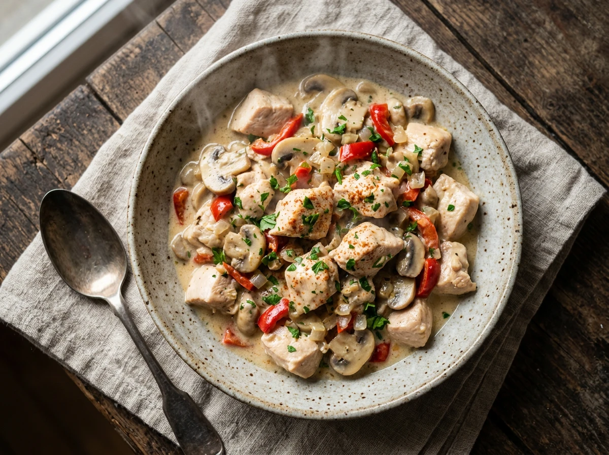 Hähnchen à la King