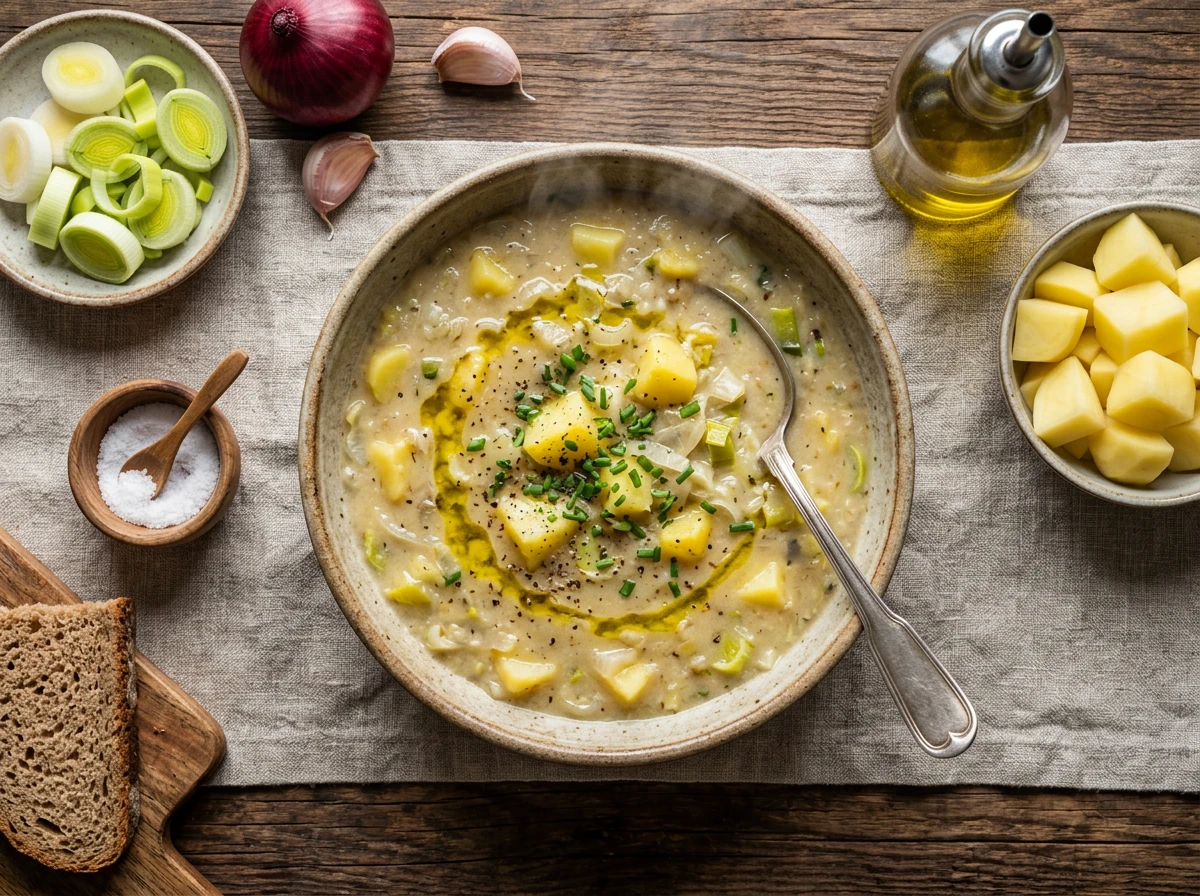 Kartoffel-Lauch-Suppe
