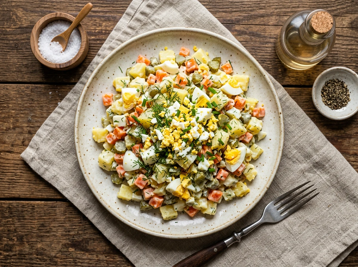 Kartoffelsalat (Olivier-Salat)