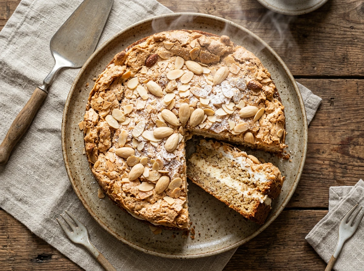 Macronen-Schaumtorte