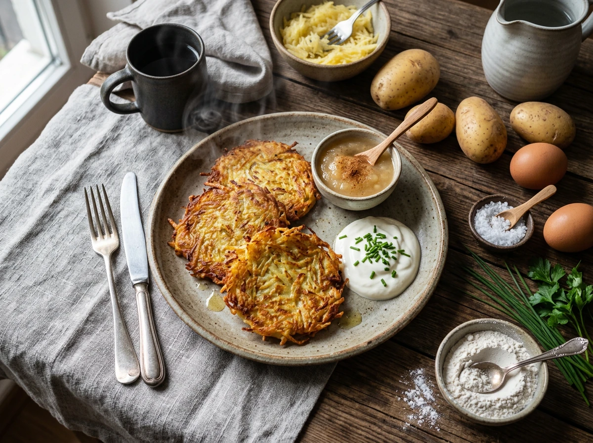 Reibekuchen (Kartoffelpuffer)