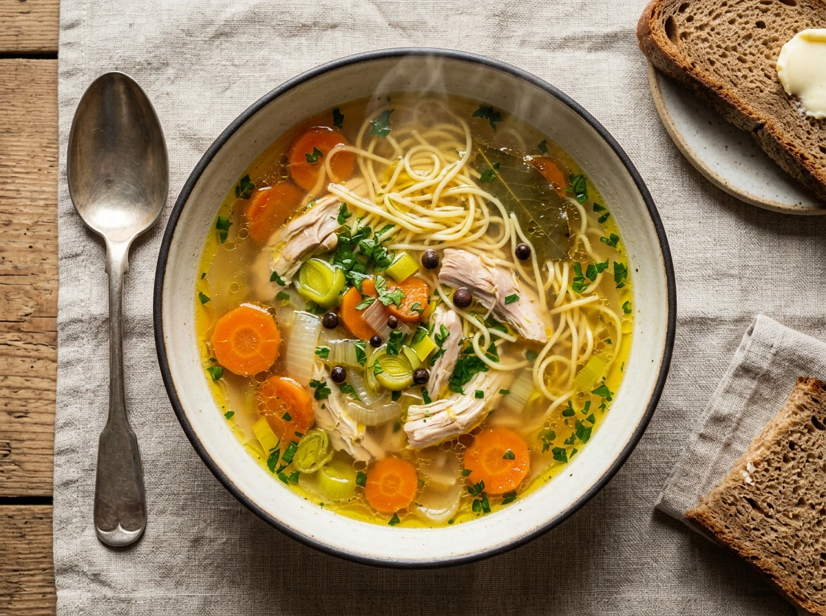 Rosół (Polnische Hühnersuppe)