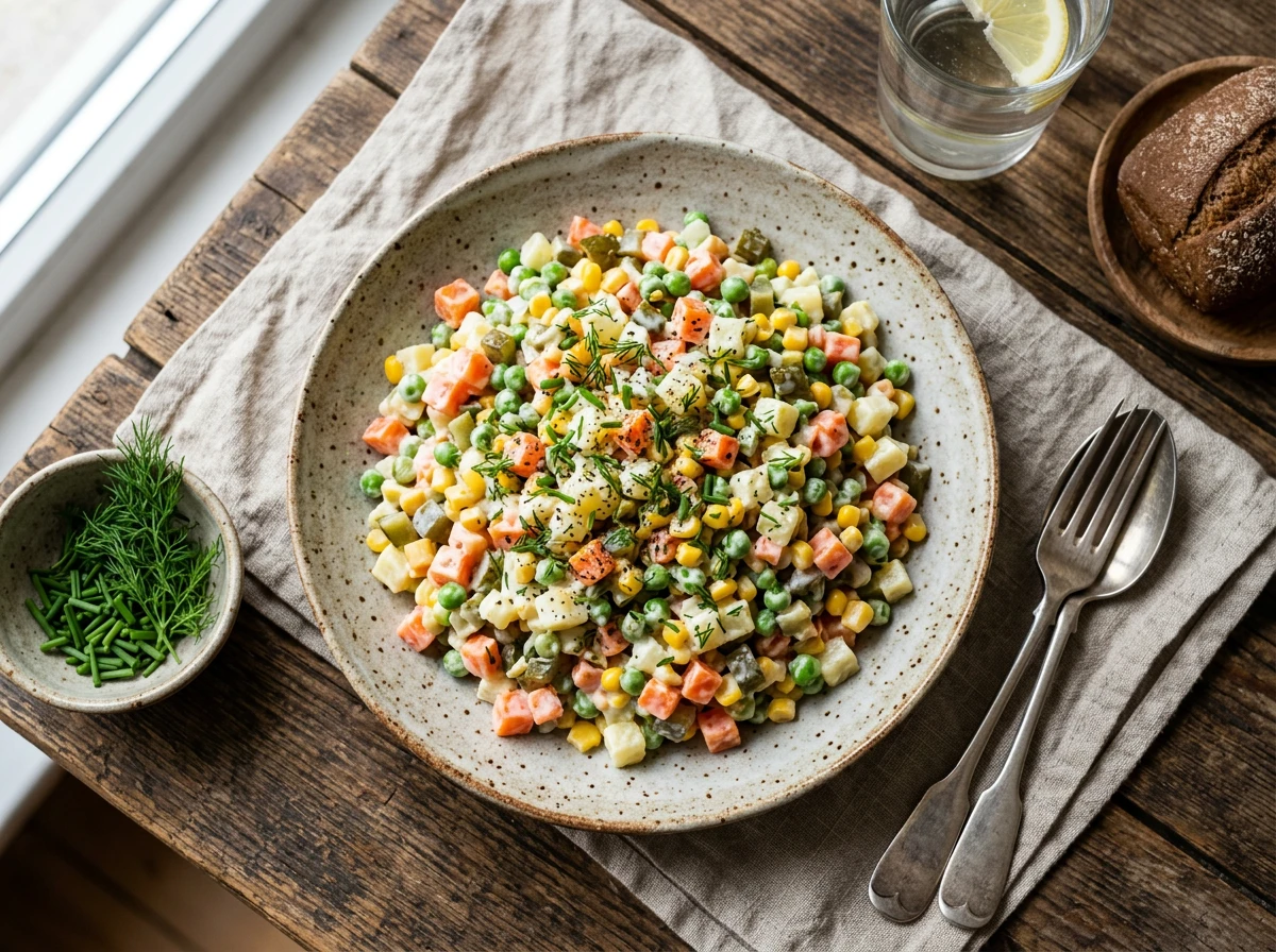 Russian Salad (Olivier Salad)