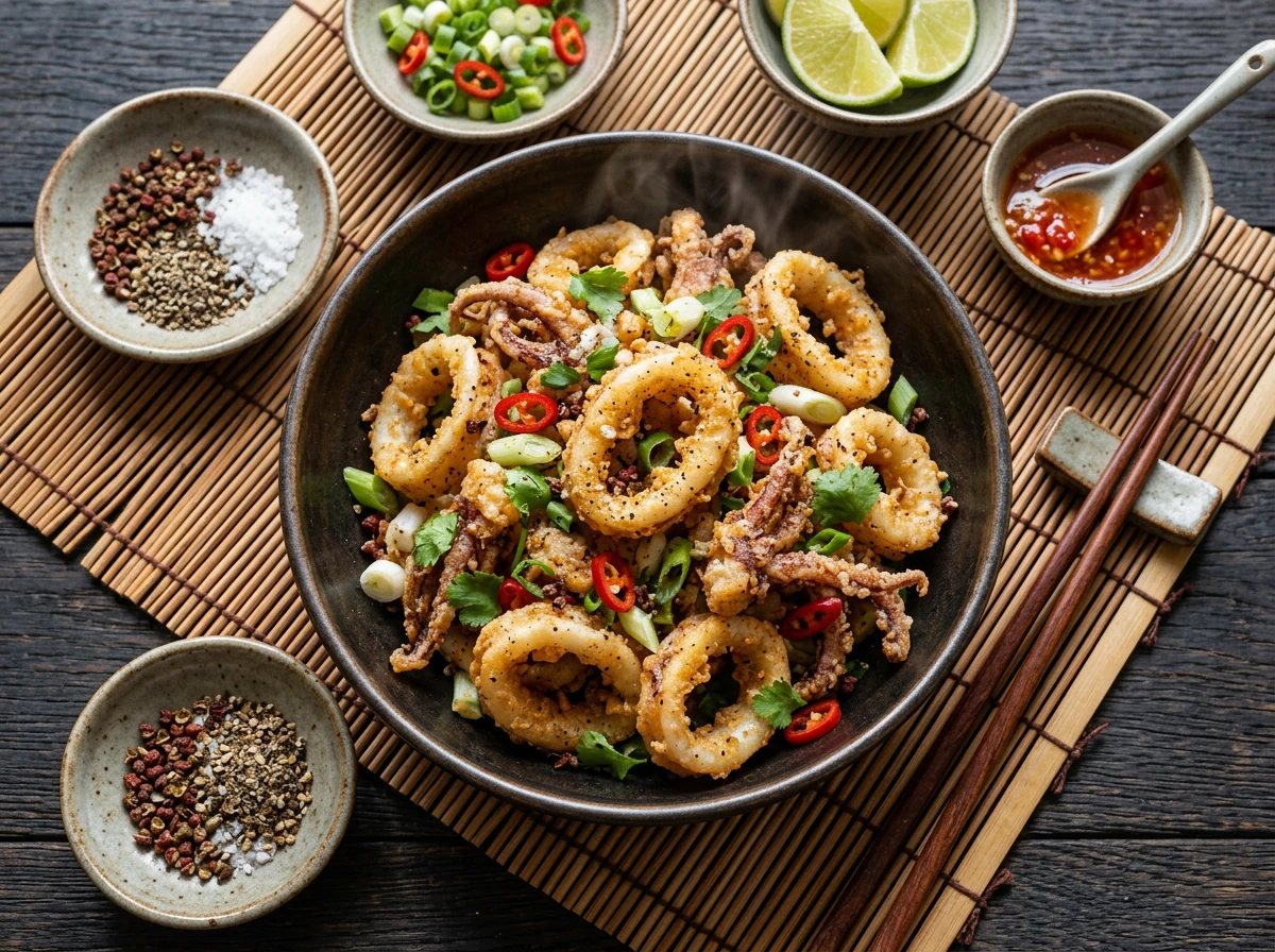 Salz-&-Pfeffer-Tintenfisch