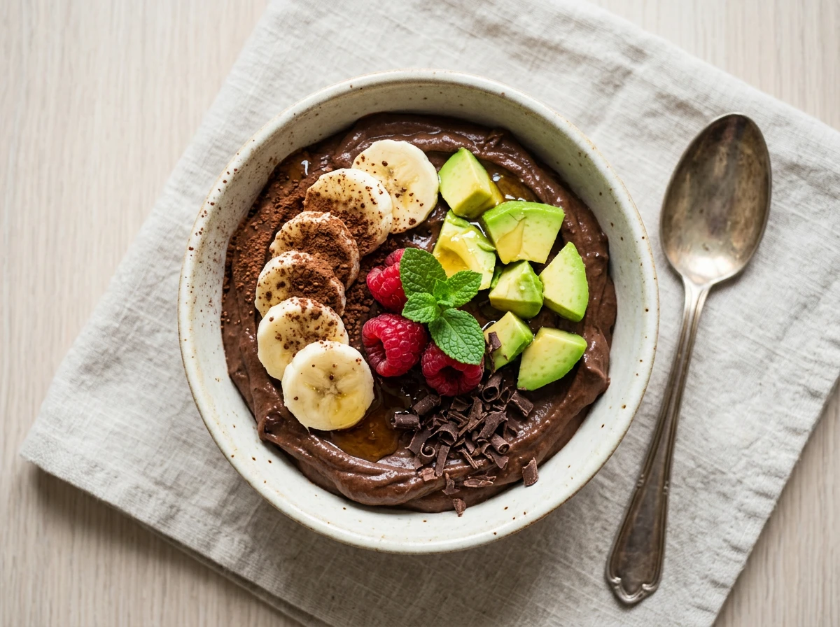 Schokoladen-Avocado-Mousse