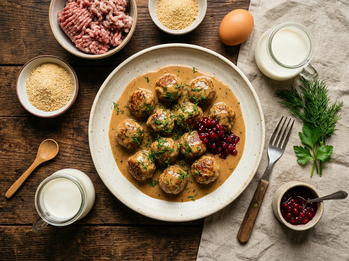 Schwedische Fleischbällchen