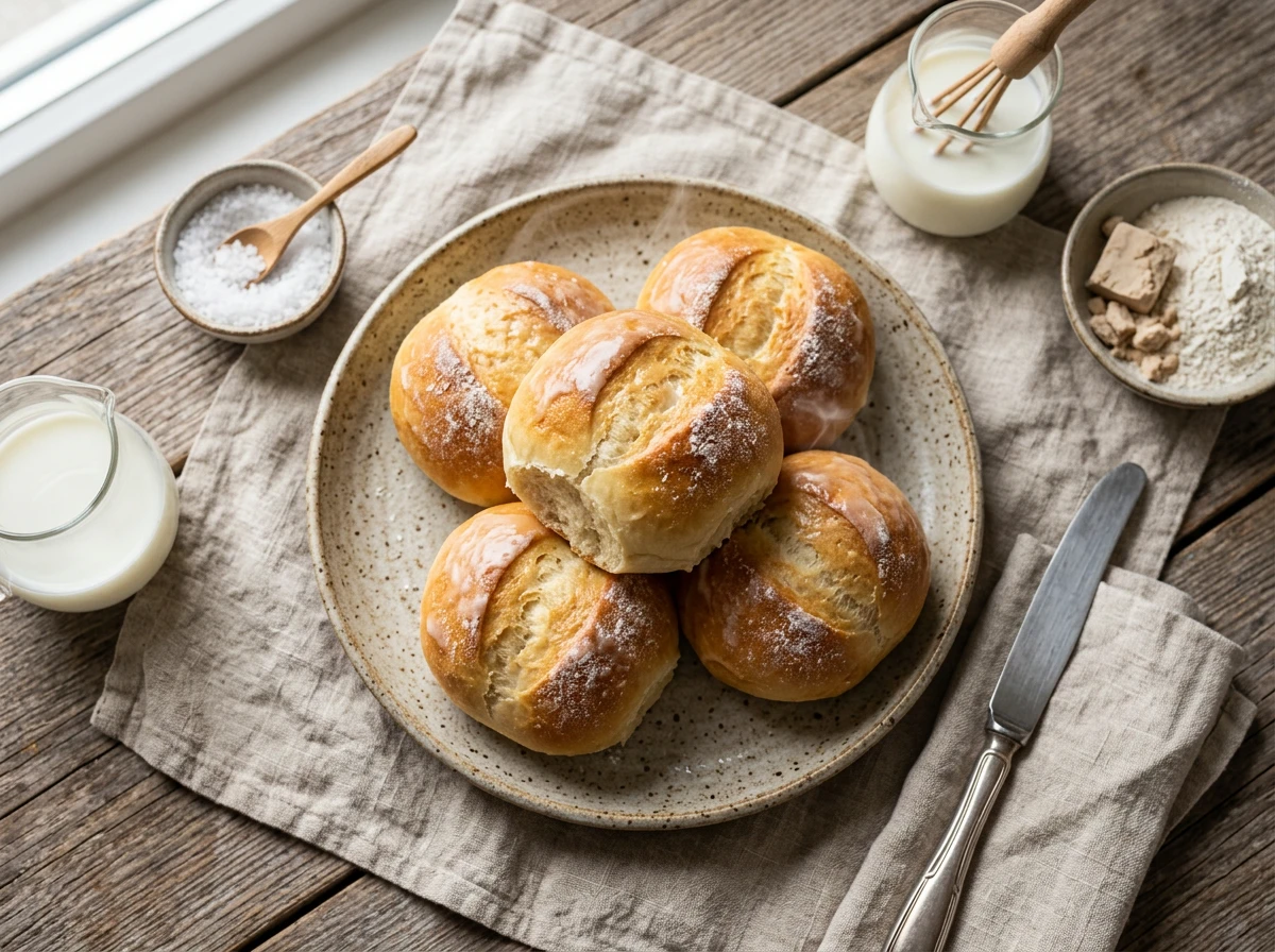 Semmeln (Milchbrötchen)