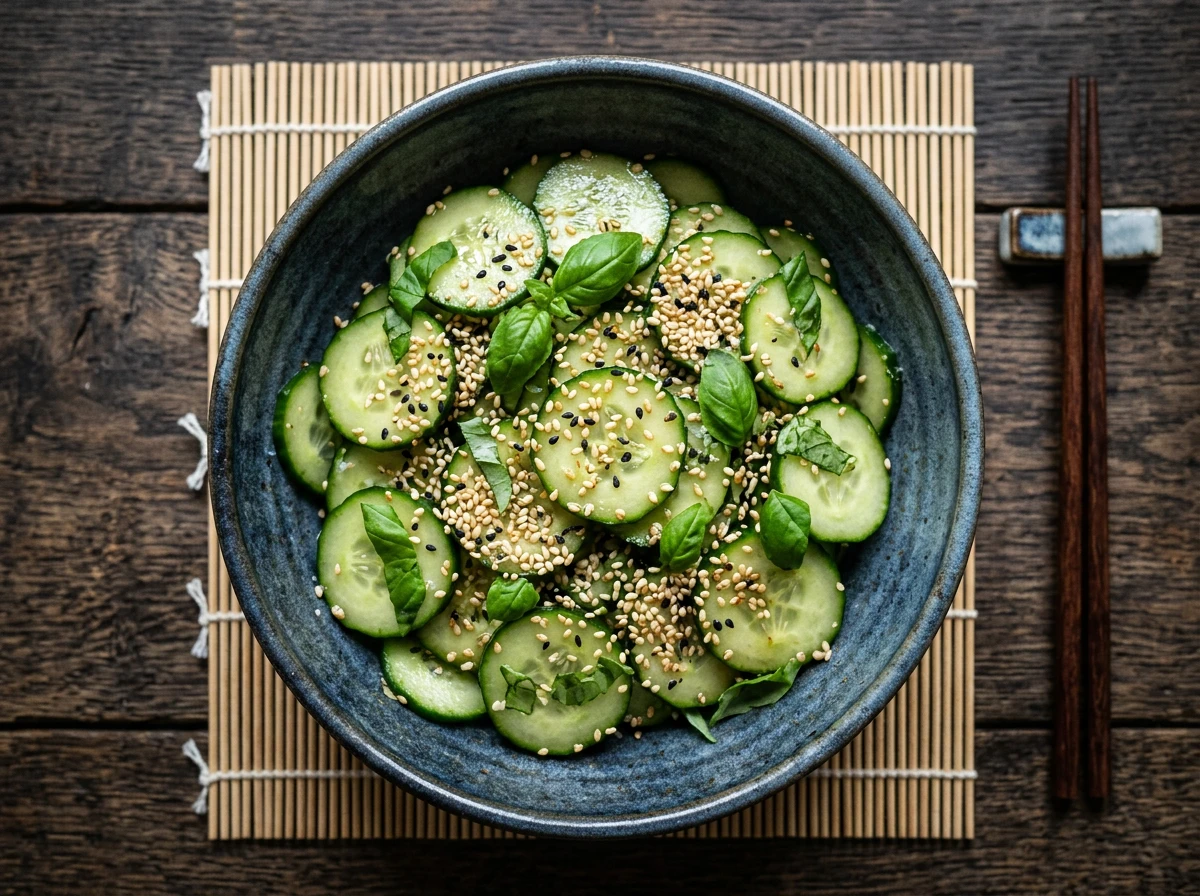 Sesame Cucumber Salad
