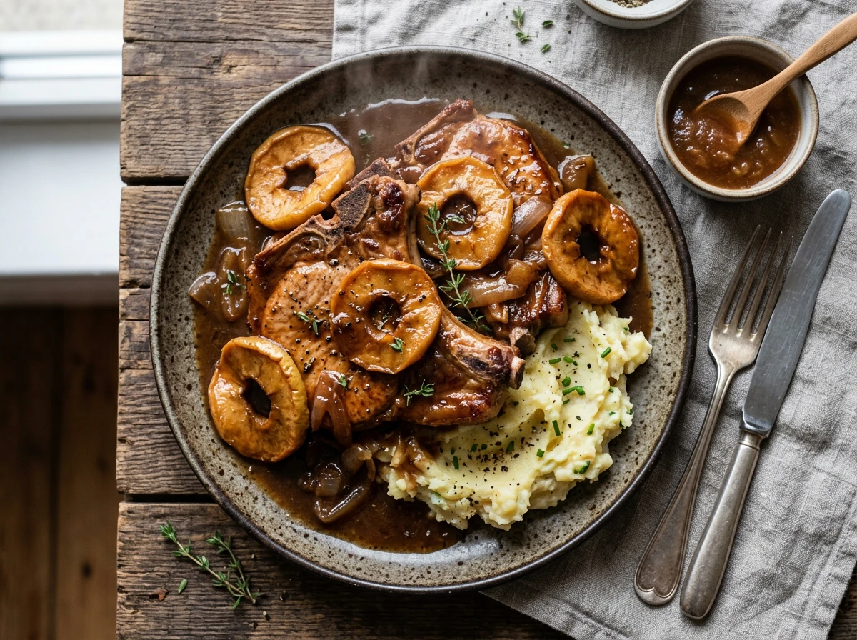 Slow Cooker Schweinekoteletts